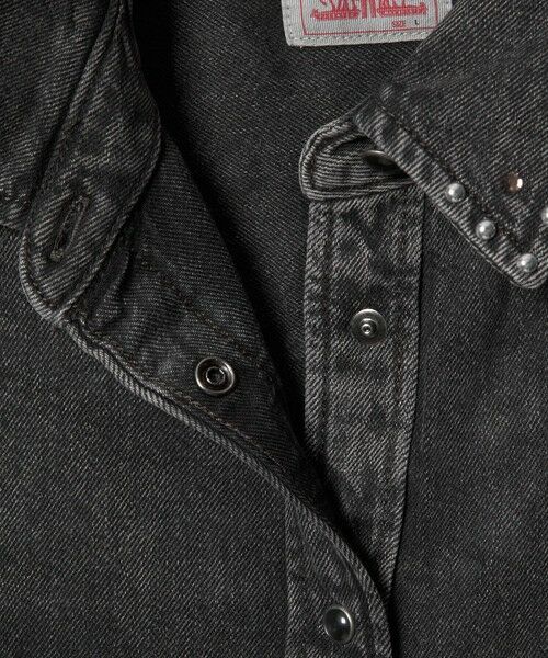BEAUTY&YOUTH UNITED ARROWS / ビューティー&ユース ユナイテッドアローズ シャツ・ブラウス | 【国内EXCLUSIVE】＜Levi's＞スタッズ デニムウエスタンシャツ | 詳細16