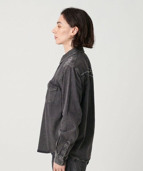 BEAUTY&YOUTH UNITED ARROWS / ビューティー&ユース ユナイテッドアローズ シャツ・ブラウス | 【国内EXCLUSIVE】＜Levi's＞スタッズ デニムウエスタンシャツ | 詳細6