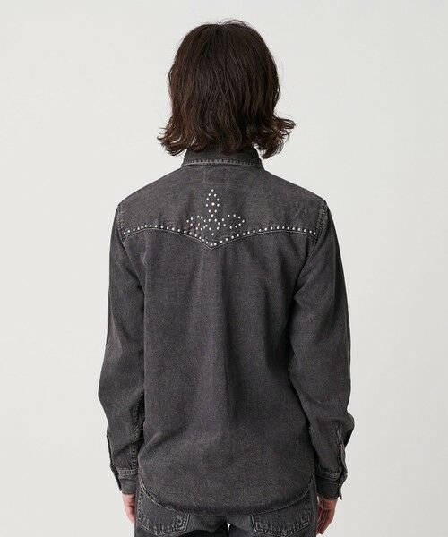 BEAUTY&YOUTH UNITED ARROWS / ビューティー&ユース ユナイテッドアローズ シャツ・ブラウス | 【国内EXCLUSIVE】＜Levi's＞スタッズ デニムウエスタンシャツ | 詳細7