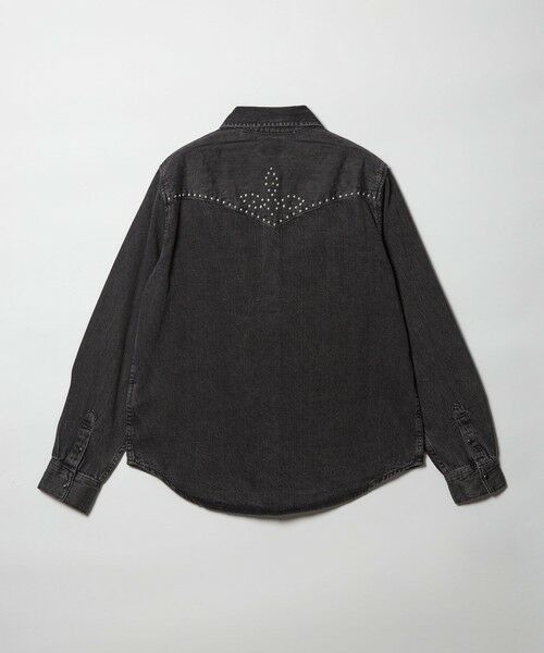 BEAUTY&YOUTH UNITED ARROWS / ビューティー&ユース ユナイテッドアローズ シャツ・ブラウス | 【国内EXCLUSIVE】＜Levi's＞スタッズ デニムウエスタンシャツ | 詳細9