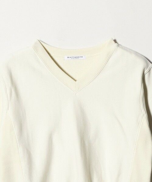 BEAUTY&YOUTH UNITED ARROWS / ビューティー&ユース ユナイテッドアローズ スウェット | Vネックコンパクト スウェットプルオーバー | 詳細5