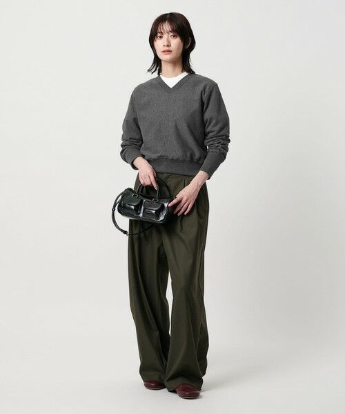 BEAUTY&YOUTH UNITED ARROWS / ビューティー&ユース ユナイテッドアローズ スウェット | Vネックコンパクト スウェットプルオーバー | 詳細8