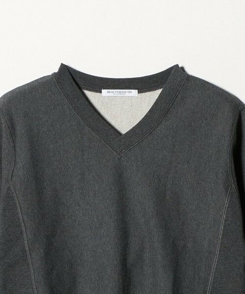 BEAUTY&YOUTH UNITED ARROWS / ビューティー&ユース ユナイテッドアローズ スウェット | Vネックコンパクト スウェットプルオーバー | 詳細15