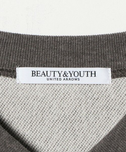 BEAUTY&YOUTH UNITED ARROWS / ビューティー&ユース ユナイテッドアローズ スウェット | Vネックコンパクト スウェットプルオーバー | 詳細26