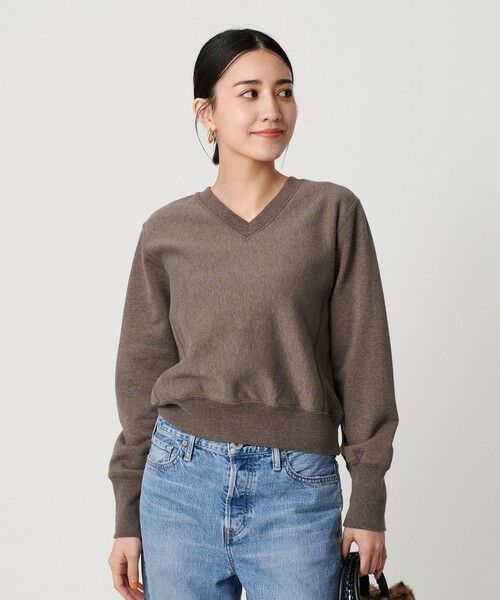 BEAUTY&YOUTH UNITED ARROWS / ビューティー&ユース ユナイテッドアローズ スウェット | Vネックコンパクト スウェットプルオーバー | 詳細18
