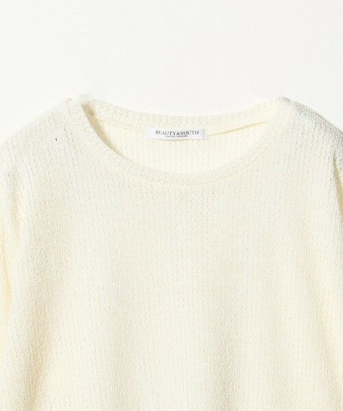 BEAUTY&YOUTH UNITED ARROWS / ビューティー&ユース ユナイテッドアローズ カットソー | レースカフス ロングスリーブ カットソー | 詳細7