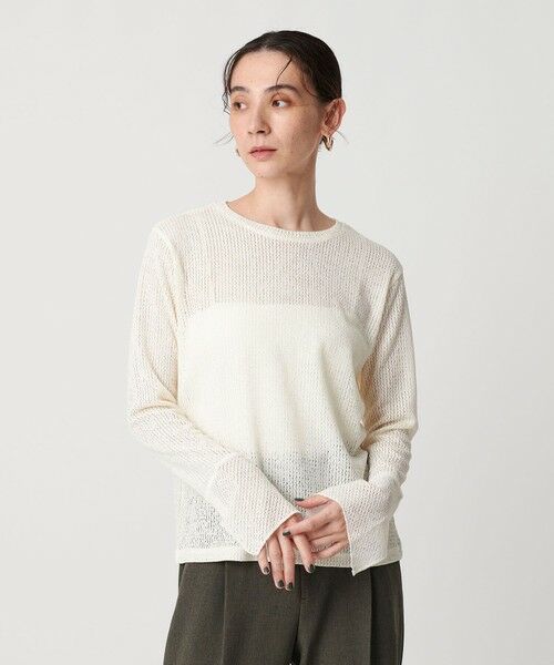 BEAUTY&YOUTH UNITED ARROWS / ビューティー&ユース ユナイテッドアローズ カットソー | レースカフス ロングスリーブ カットソー | 詳細1