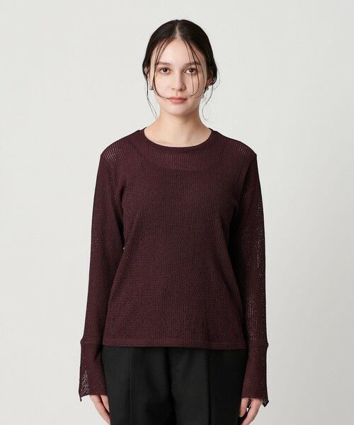 BEAUTY&YOUTH UNITED ARROWS / ビューティー&ユース ユナイテッドアローズ カットソー | レースカフス ロングスリーブ カットソー | 詳細20