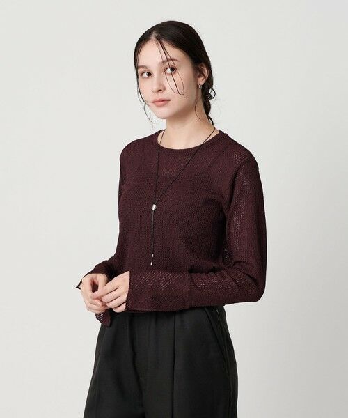 BEAUTY&YOUTH UNITED ARROWS / ビューティー&ユース ユナイテッドアローズ カットソー | レースカフス ロングスリーブ カットソー | 詳細17