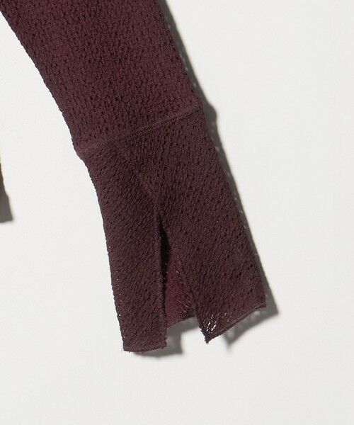 BEAUTY&YOUTH UNITED ARROWS / ビューティー&ユース ユナイテッドアローズ カットソー | レースカフス ロングスリーブ カットソー | 詳細25