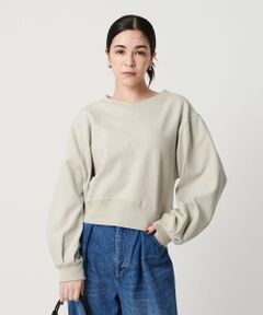 BEAUTY&YOUTH UNITED ARROWS / ビューティー&ユース ユナイテッドアローズ カットソー | コットンポリエステルジャガード 袖ボリューム プルオーバー