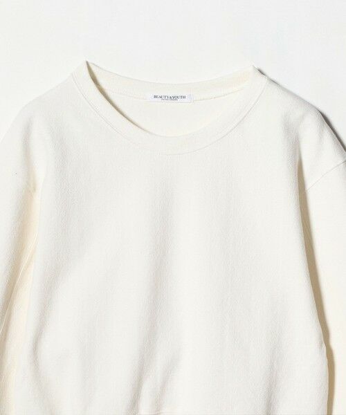 BEAUTY&YOUTH UNITED ARROWS / ビューティー&ユース ユナイテッドアローズ カットソー | コットンポリエステルジャガード 袖ボリューム プルオーバー | 詳細7