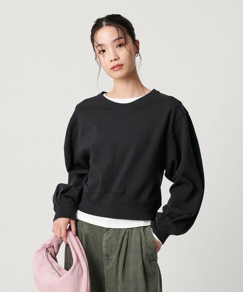 BEAUTY&YOUTH UNITED ARROWS / ビューティー&ユース ユナイテッドアローズ カットソー | コットンポリエステルジャガード 袖ボリューム プルオーバー | 詳細9