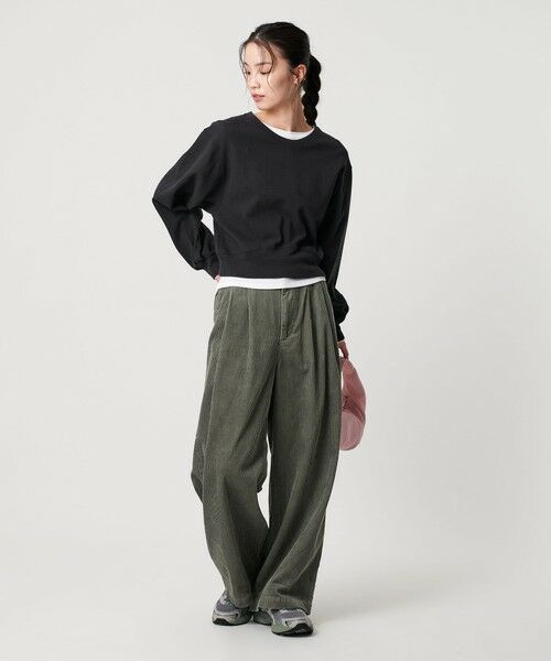 BEAUTY&YOUTH UNITED ARROWS / ビューティー&ユース ユナイテッドアローズ カットソー | コットンポリエステルジャガード 袖ボリューム プルオーバー | 詳細11