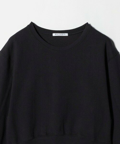 BEAUTY&YOUTH UNITED ARROWS / ビューティー&ユース ユナイテッドアローズ カットソー | コットンポリエステルジャガード 袖ボリューム プルオーバー | 詳細14