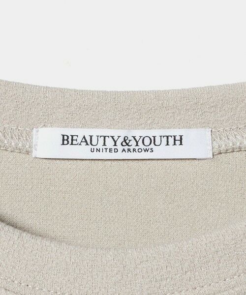 BEAUTY&YOUTH UNITED ARROWS / ビューティー&ユース ユナイテッドアローズ カットソー | コットンポリエステルジャガード 袖ボリューム プルオーバー | 詳細29