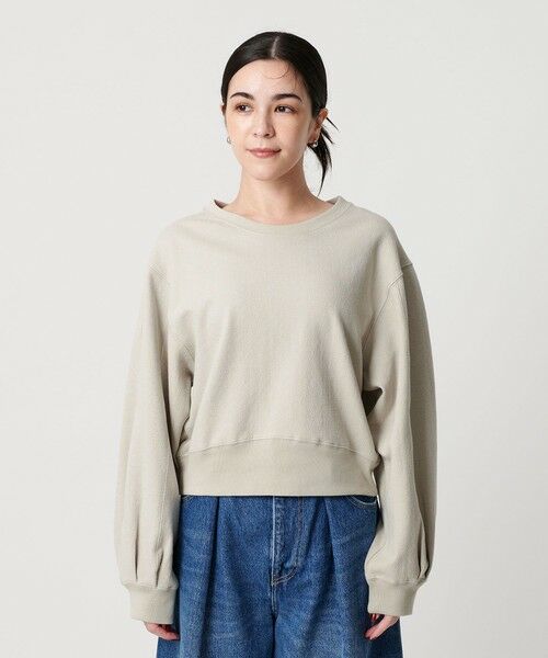 BEAUTY&YOUTH UNITED ARROWS / ビューティー&ユース ユナイテッドアローズ カットソー | コットンポリエステルジャガード 袖ボリューム プルオーバー | 詳細19