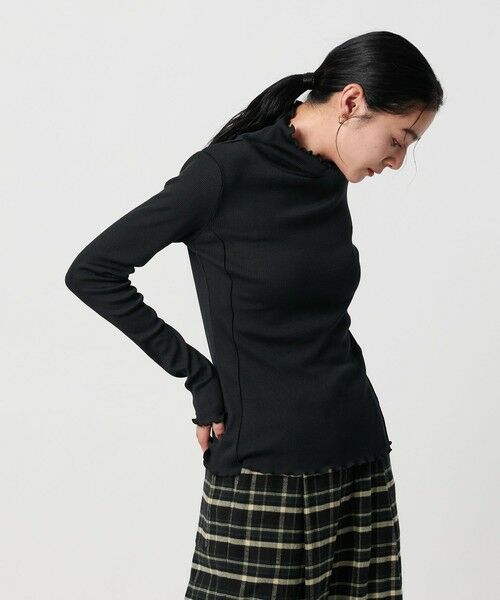 BEAUTY&YOUTH UNITED ARROWS / ビューティー&ユース ユナイテッドアローズ カットソー | ポリエステルコットンテレコ メロータートルネック カットソー | 詳細10