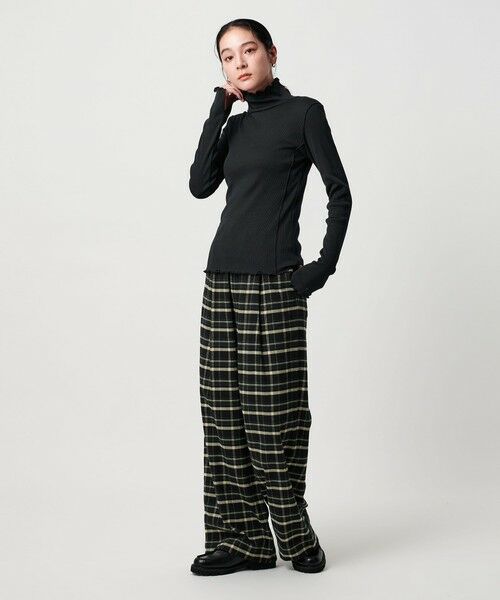 BEAUTY&YOUTH UNITED ARROWS / ビューティー&ユース ユナイテッドアローズ カットソー | ポリエステルコットンテレコ メロータートルネック カットソー | 詳細11