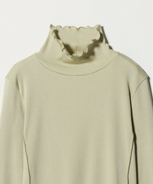 BEAUTY&YOUTH UNITED ARROWS / ビューティー&ユース ユナイテッドアローズ カットソー | ポリエステルコットンテレコ メロータートルネック カットソー | 詳細25