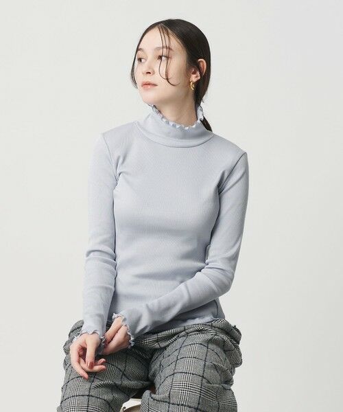 BEAUTY&YOUTH UNITED ARROWS / ビューティー&ユース ユナイテッドアローズ カットソー | ポリエステルコットンテレコ メロータートルネック カットソー | 詳細29