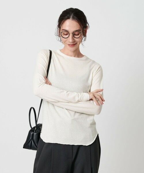 BEAUTY&YOUTH UNITED ARROWS / ビューティー&ユース ユナイテッドアローズ カットソー | セルロースウールブレンド クルーネックカットソー | 詳細2