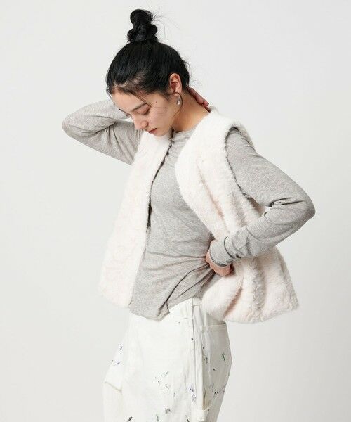 BEAUTY&YOUTH UNITED ARROWS / ビューティー&ユース ユナイテッドアローズ カットソー | セルロースウールブレンド クルーネックカットソー | 詳細9