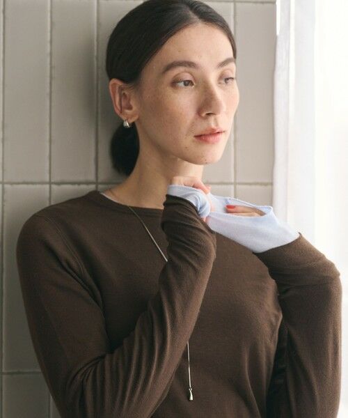 BEAUTY&YOUTH UNITED ARROWS / ビューティー&ユース ユナイテッドアローズ カットソー | セルロースウールブレンド クルーネックカットソー | 詳細17