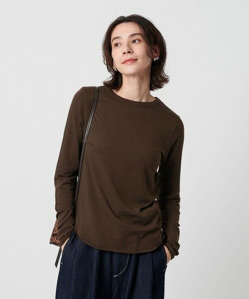 BEAUTY&YOUTH UNITED ARROWS / ビューティー&ユース ユナイテッドアローズ カットソー | セルロースウールブレンド クルーネックカットソー | 詳細19