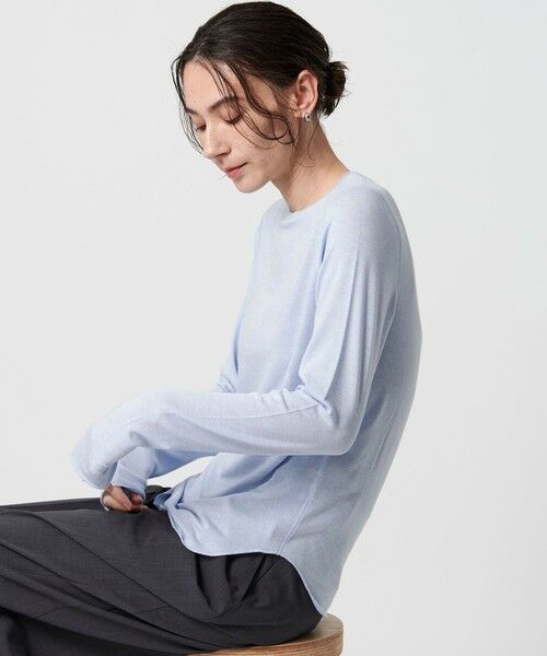 BEAUTY&YOUTH UNITED ARROWS / ビューティー&ユース ユナイテッドアローズ カットソー | セルロースウールブレンド クルーネックカットソー | 詳細23