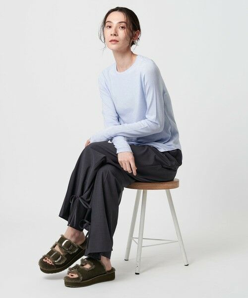 BEAUTY&YOUTH UNITED ARROWS / ビューティー&ユース ユナイテッドアローズ カットソー | セルロースウールブレンド クルーネックカットソー | 詳細25