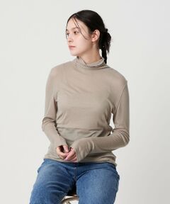 BEAUTY&YOUTH UNITED ARROWS / ビューティー&ユース ユナイテッドアローズ カットソー | セルロースブレンドテレコ タートルネックカットソー