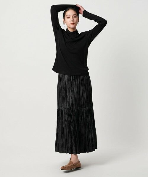 BEAUTY&YOUTH UNITED ARROWS / ビューティー&ユース ユナイテッドアローズ カットソー | セルロースブレンドテレコ タートルネックカットソー | 詳細8