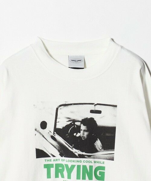 BEAUTY&YOUTH UNITED ARROWS / ビューティー&ユース ユナイテッドアローズ カットソー | ＜PARROTT CANVAS＞ロングスリーブ Tシャツ | 詳細6