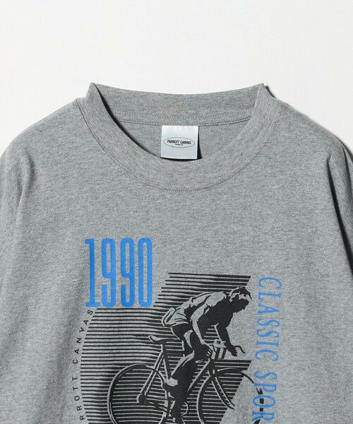 BEAUTY&YOUTH UNITED ARROWS / ビューティー&ユース ユナイテッドアローズ カットソー | ＜PARROTT CANVAS＞ロングスリーブ Tシャツ | 詳細18