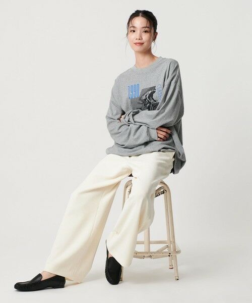 BEAUTY&YOUTH UNITED ARROWS / ビューティー&ユース ユナイテッドアローズ カットソー | ＜PARROTT CANVAS＞ロングスリーブ Tシャツ | 詳細12
