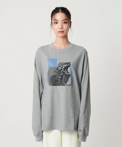 BEAUTY&YOUTH UNITED ARROWS / ビューティー&ユース ユナイテッドアローズ カットソー | ＜PARROTT CANVAS＞ロングスリーブ Tシャツ | 詳細13
