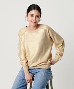 BEAUTY&YOUTH UNITED ARROWS / ビューティー&ユース ユナイテッドアローズ スウェット | ＜dahl'ia＞ホイルプリント スウェットプルオーバー