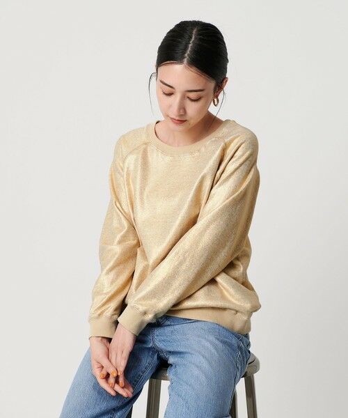 BEAUTY&YOUTH UNITED ARROWS / ビューティー&ユース ユナイテッドアローズ スウェット | ＜dahl'ia＞ホイルプリント スウェットプルオーバー | 詳細2