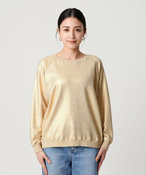 BEAUTY&YOUTH UNITED ARROWS / ビューティー&ユース ユナイテッドアローズ スウェット | ＜dahl'ia＞ホイルプリント スウェットプルオーバー | 詳細4