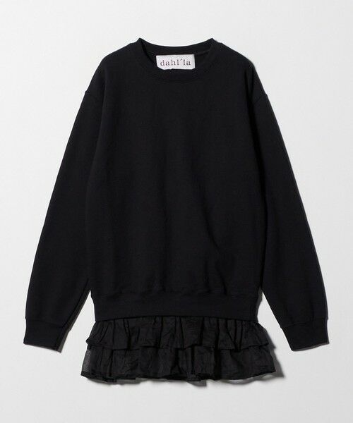 BEAUTY&YOUTH UNITED ARROWS / ビューティー&ユース ユナイテッドアローズ スウェット | ＜dahl'ia＞リメイクフリル スウェットプルオーバー | 詳細4