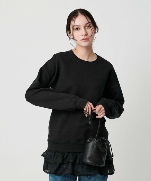 BEAUTY&YOUTH UNITED ARROWS / ビューティー&ユース ユナイテッドアローズ スウェット | ＜dahl'ia＞リメイクフリル スウェットプルオーバー | 詳細2