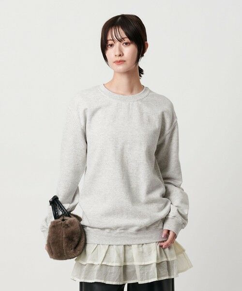 BEAUTY&YOUTH UNITED ARROWS / ビューティー&ユース ユナイテッドアローズ スウェット | ＜dahl'ia＞リメイクフリル スウェットプルオーバー | 詳細8