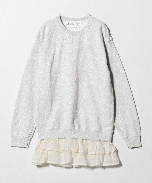 BEAUTY&YOUTH UNITED ARROWS / ビューティー&ユース ユナイテッドアローズ スウェット | ＜dahl'ia＞リメイクフリル スウェットプルオーバー | 詳細14