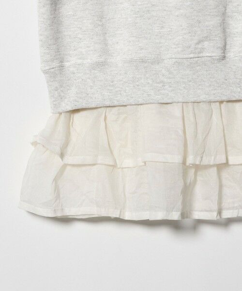 BEAUTY&YOUTH UNITED ARROWS / ビューティー&ユース ユナイテッドアローズ スウェット | ＜dahl'ia＞リメイクフリル スウェットプルオーバー | 詳細18