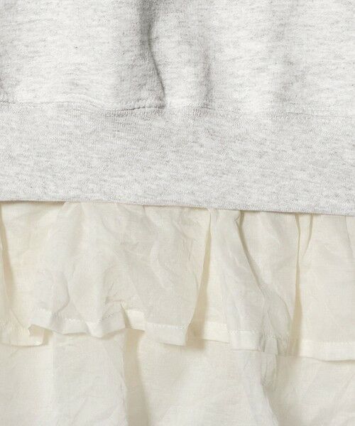 BEAUTY&YOUTH UNITED ARROWS / ビューティー&ユース ユナイテッドアローズ スウェット | ＜dahl'ia＞リメイクフリル スウェットプルオーバー | 詳細20