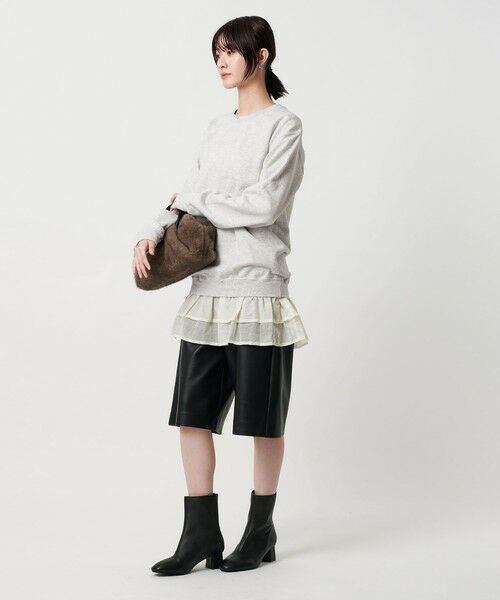 BEAUTY&YOUTH UNITED ARROWS / ビューティー&ユース ユナイテッドアローズ スウェット | ＜dahl'ia＞リメイクフリル スウェットプルオーバー | 詳細10