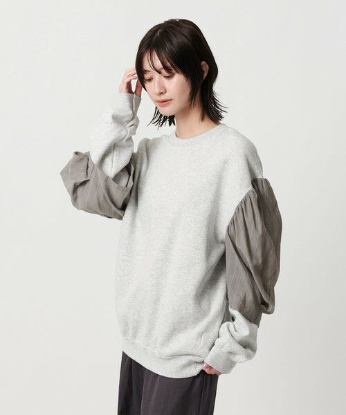 BEAUTY&YOUTH UNITED ARROWS / ビューティー&ユース ユナイテッドアローズ スウェット | ＜dahl'ia＞リメイク パワーショルダー スウェットプルオーバー | 詳細5