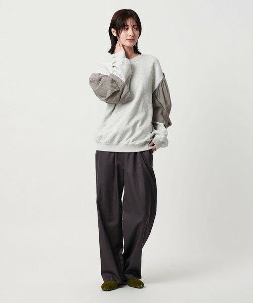 BEAUTY&YOUTH UNITED ARROWS / ビューティー&ユース ユナイテッドアローズ スウェット | ＜dahl'ia＞リメイク パワーショルダー スウェットプルオーバー | 詳細6