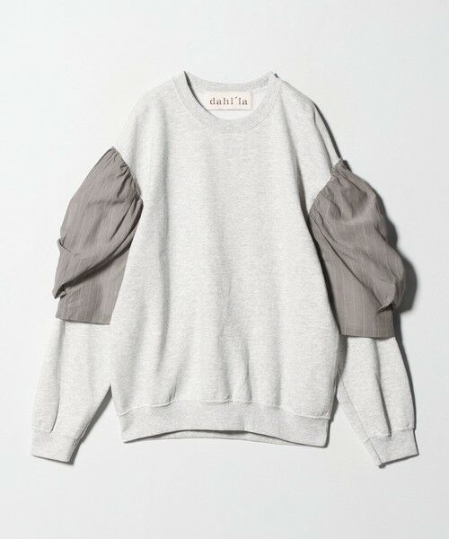 BEAUTY&YOUTH UNITED ARROWS / ビューティー&ユース ユナイテッドアローズ スウェット | ＜dahl'ia＞リメイク パワーショルダー スウェットプルオーバー | 詳細10